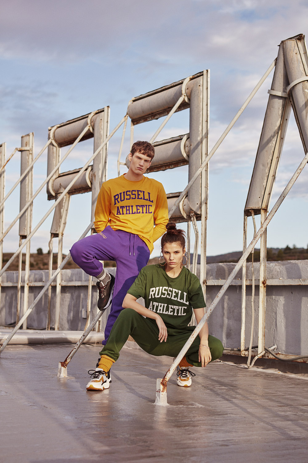 Photography Campaign for Russel Athletic EU by Anabel Luna