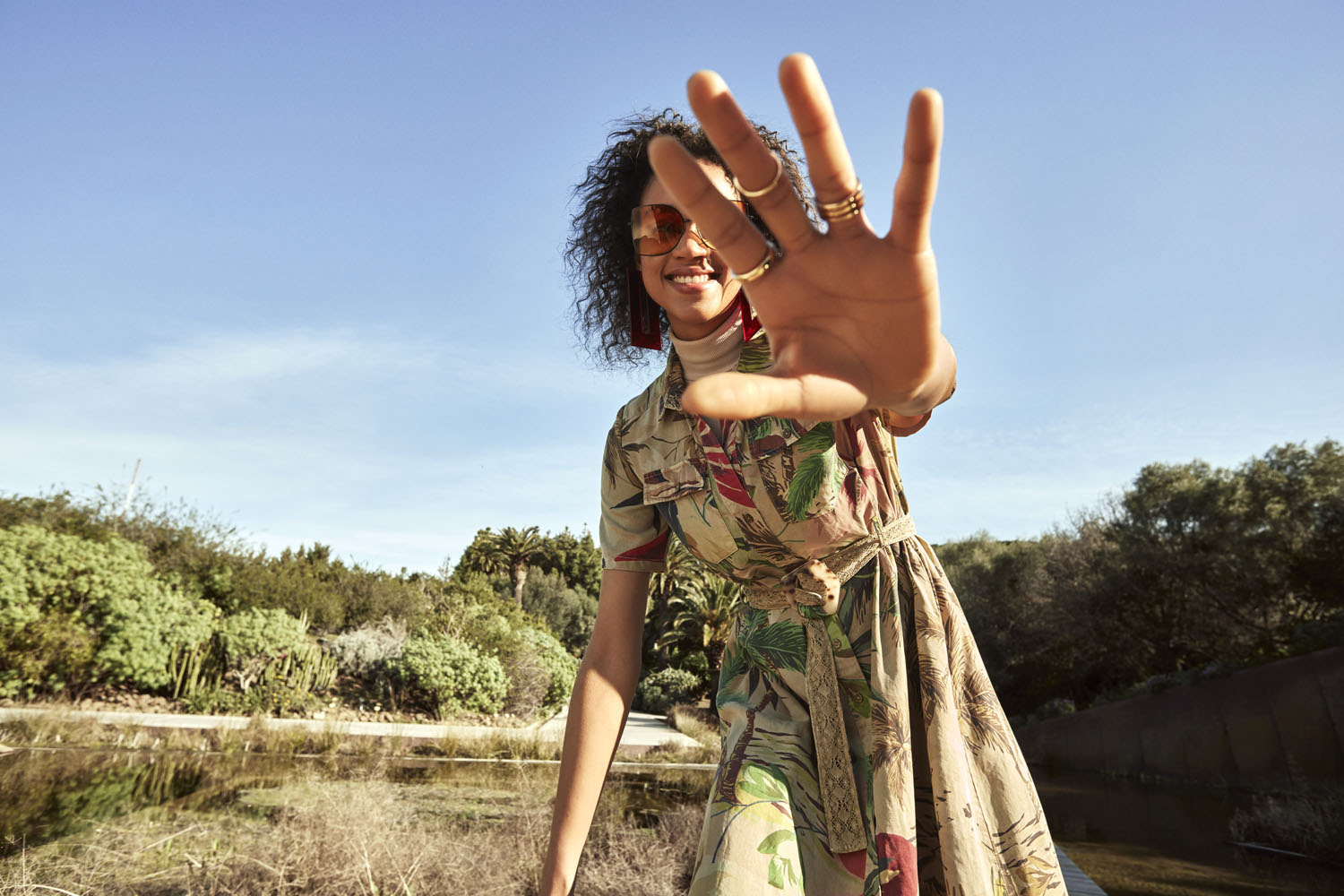 Photography Campaign African Dress for Desigual by Anabel Luna
